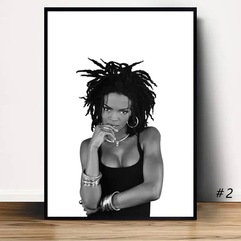 Lauryn Hill Music Poster  Wall Art Home Decor