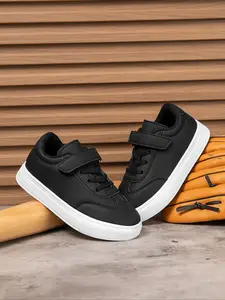 Unisex Low Top Casual Sneakers, Trainer, Fashionable Simple Design, Velcro Closure, Comfortable Fabric Lining, All Seasons Daily Wear