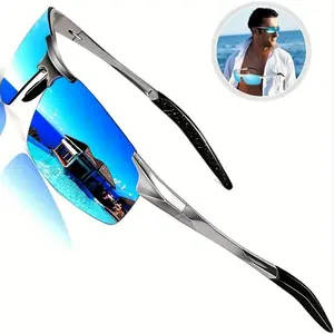 Aluminum-Magnesium Alloy Polarized Sunglasses — VU400 Night Vision Eyewear & Goggles, Sunglasses For Women, Men's Sunglasses