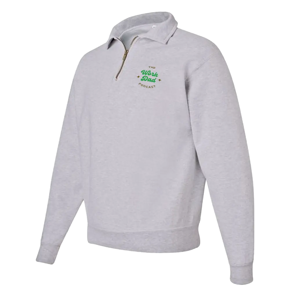 Quarter-Zip Collar Sweatshirt