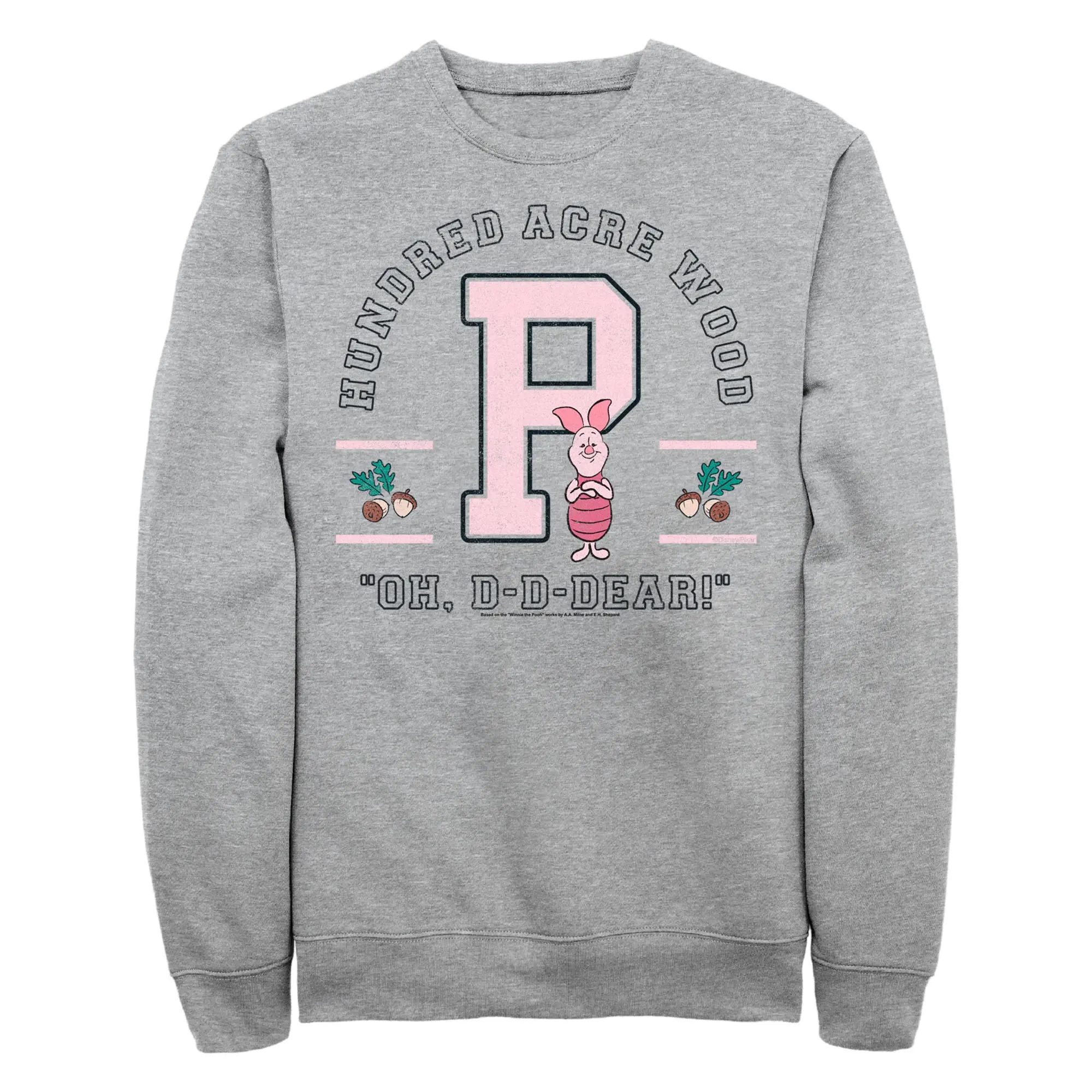 Men's Winnie the Pooh Collegiate Piglet Sweatshirt