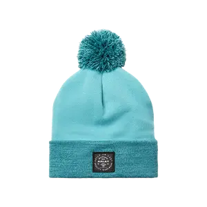Ariat Ladies Tidal Blue Pom Watch Cap Work Beanie 10053525