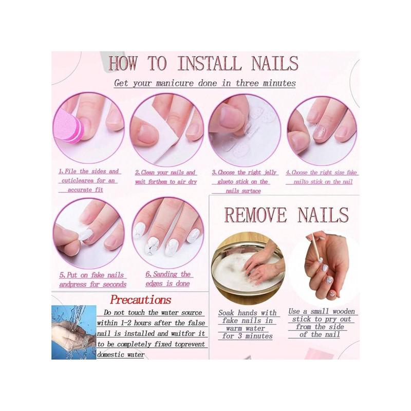 24 pcs set Red Black Ombre Press On Nails Almonds Medium Length - Acrylic Fake Nail, Reusable Glue On Stick On Nails, Fall Halloween Designer Nails For Women