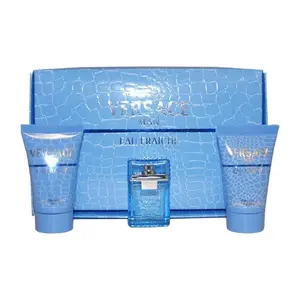 VERSACE MAN Eau Fraiche 0.17 oz EDT mini + 25 ml after shave & shower gel SET