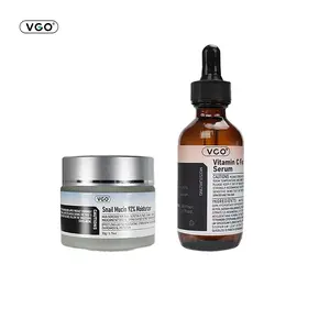 VGO snail mucin 92% power face serum, hydrating serum for face, self care, 50g / 1.76oz cleanser moisture moisturizing skincare Acne Moisturizer Daily Mild Radiance Hydrate