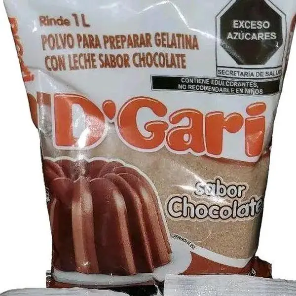 Chocolate flavor D'Gari Jello 1 PIECE