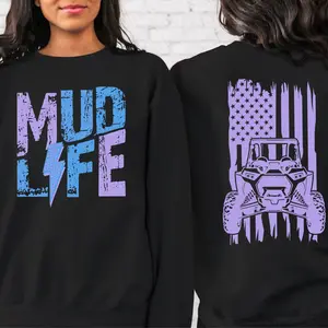 SxS Side By Side sweatshirt, UTV crew, Side By Side Is How We Ride, Off Road, 4x4 Sweater, Mud Run Shirt, trail life hoodie, just send it