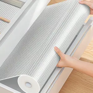 Non-Slip Waterproof Drawer Liner, Multi-Purpose Eva Shelf & Drawer Pad, Kitchen, Bathroom, Desk, Fridge, Home, Washable, Oil & Stain Resistant