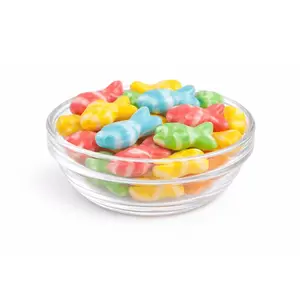 Swirly Fish Gummy Candy Sweet Fruity Chewy Gummies Fun Shape Snack