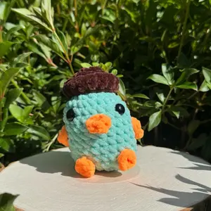 Perry The Platypus Crochet Plushie