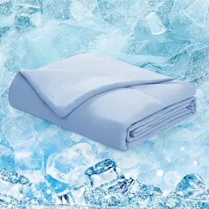Deconovo Double-Sided Cooling Blanket – Cool Touch & Soft Comforter, Absorbs Body Heat, Sweat-Wicking & Breathable for Hot Sleepers