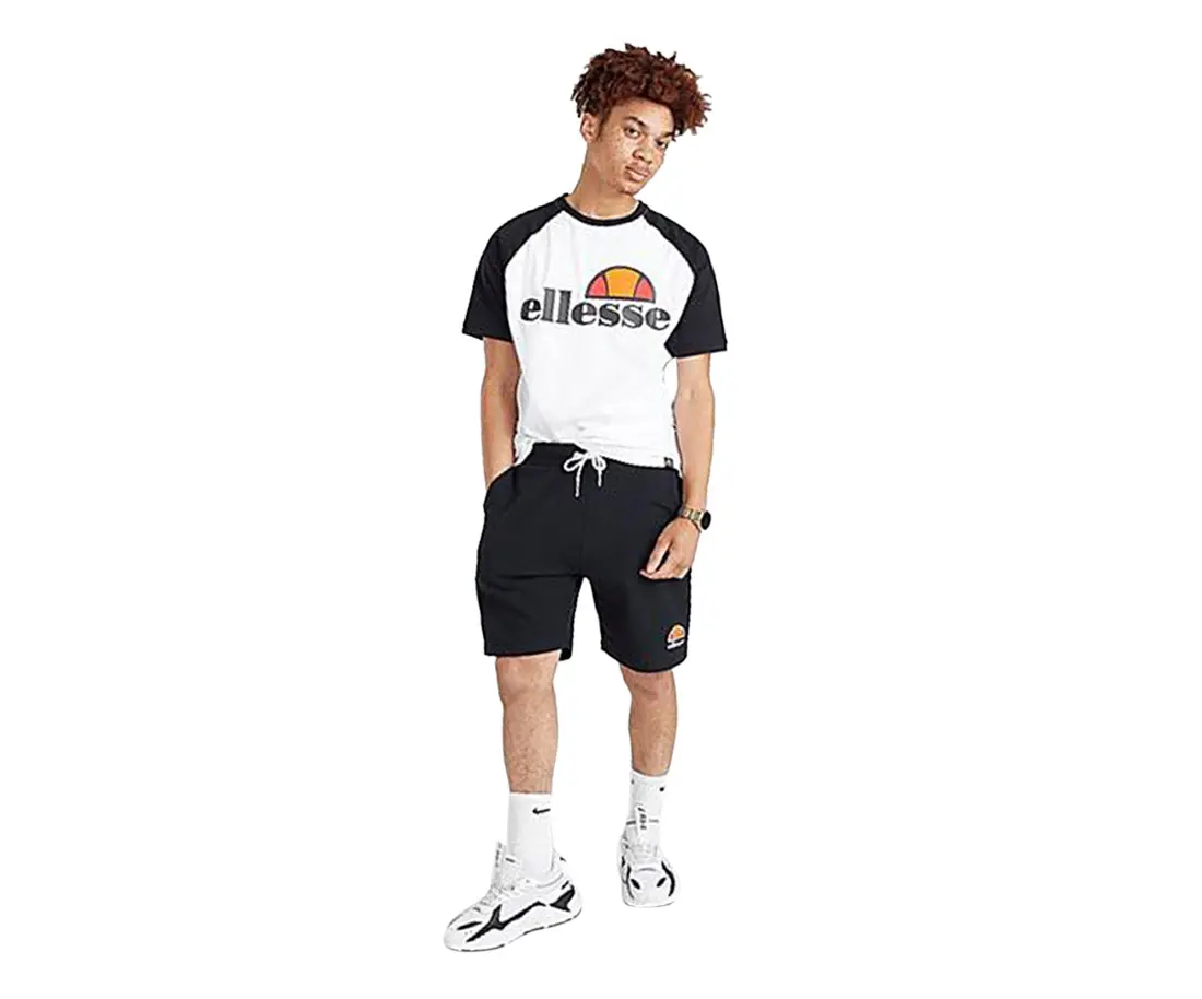 Ellesse Crawford Men's Fleece Shorts - Casual Activewear for Gym Workouts, Sports, and Everyday Lounging, Active Athletic Shorts, Casual Sport Shorts