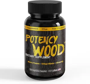 Ginseng Ashwagandha Gingko Tribulus, Herbal Supplements 60 Capsules, Adaptogen Energy Stamina Immune Antioxidants Gut Health, Made in the USA