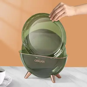 9-Piece Reusable Dessert Plates, Washable Sweet Treats Dishes, Multi-Functional Snack Trays, Creative Candy Bowls, Fruit Platters, Kitchen Essentials