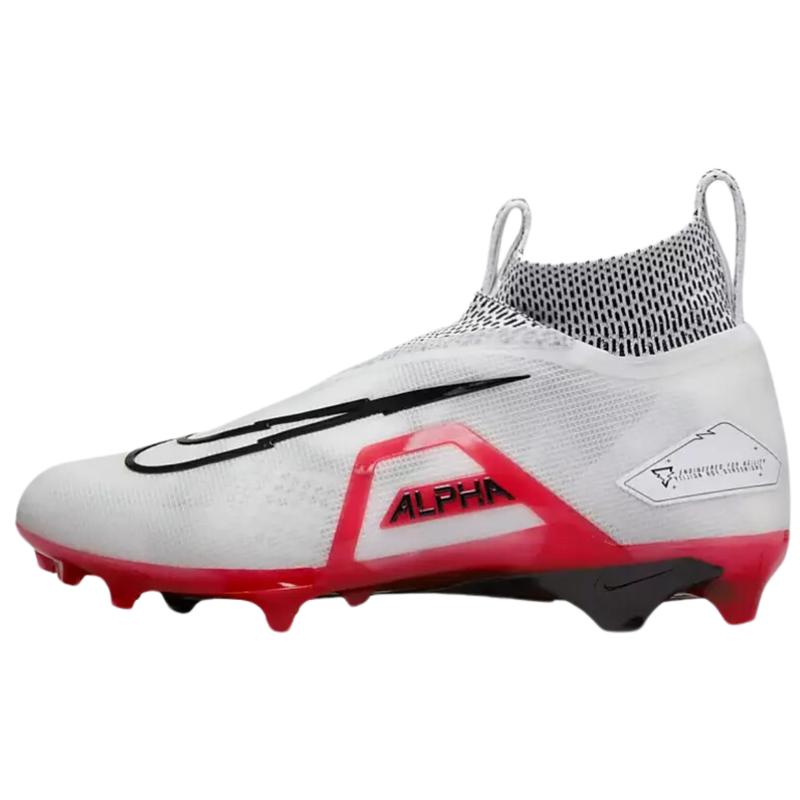 Ohio State Football Team Issued Nike Alpha Menace Elite 3 P White/Black/University Red Cleats
