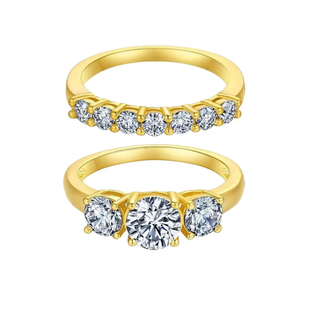 1 Carat 5A CZ Solitaire Ring, Gold Plated Classic Wedding Engagement Ring for Women, Engagement Ring Styles, Gold-Plated Bezel Rings，marquise, engagement,