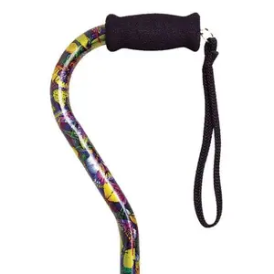 Offset Handle Aluminum Cane Color Butterfly (Each)
