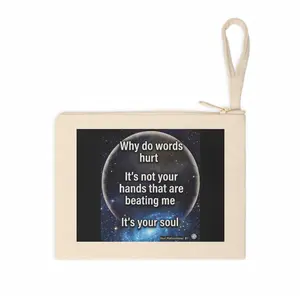 Navi Motivational-Accessory Pouch zippered | Inspirational Quote Pouch