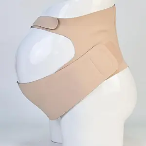 Maternity Support Belt, Breathable Pregnancy Belly Band for Second Trimester, Waist & Back Pain Relief, M-XL