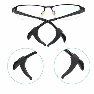 Glasses Grips - 5 Pack - Anti Slip Eyeglass Holder Ear Grip Sunglasses Retainer Temple Tip Reading Glasses Holder-MM1