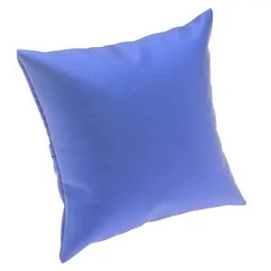 Blue Leatherette Bracelet Watch Pillow 3" x 3"