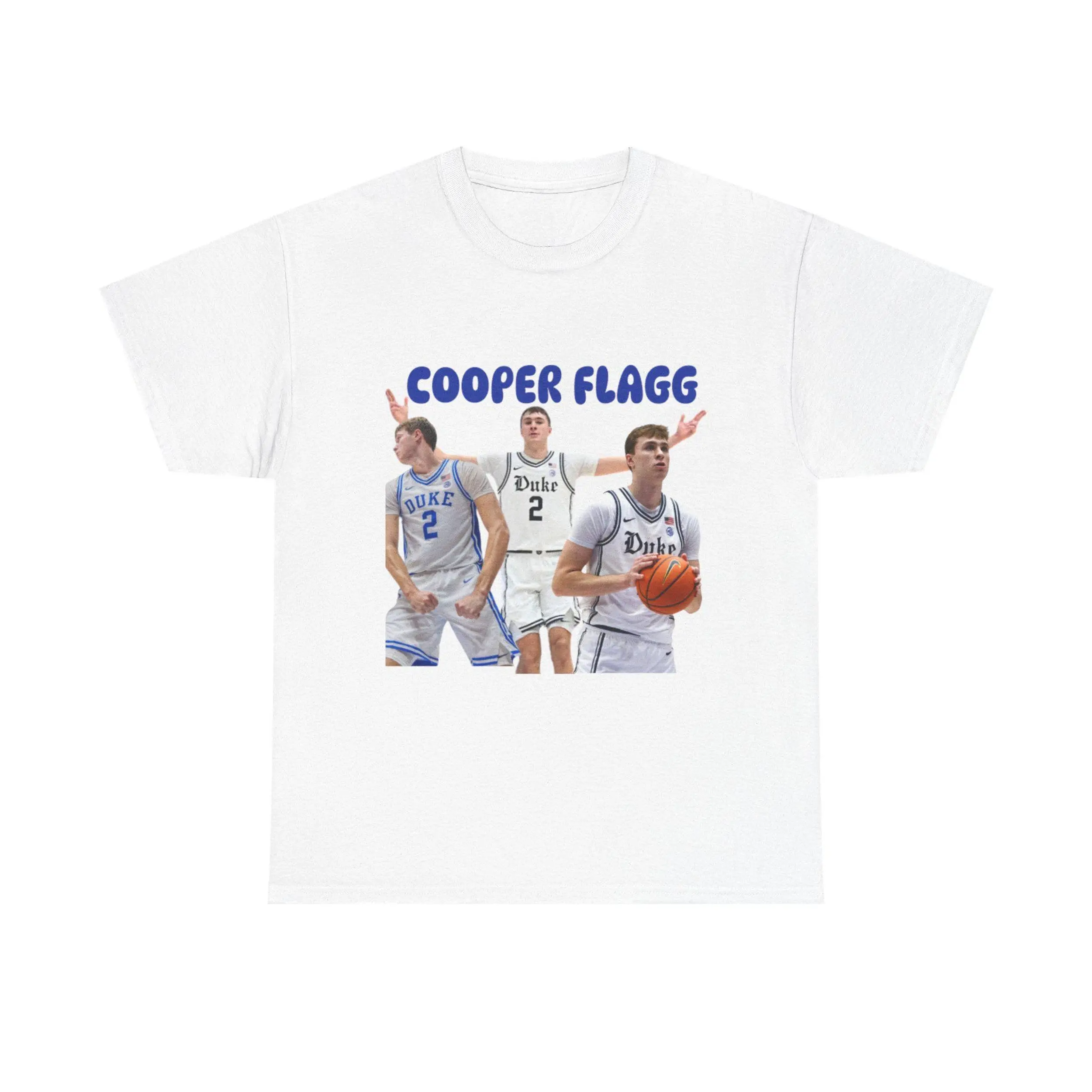 Cooper Flagg Unisex Decor Tee, Sports Fan Shirt, Basketball Apparel, Gift for Duke Fans, Birthday Present, Game Day Outfit