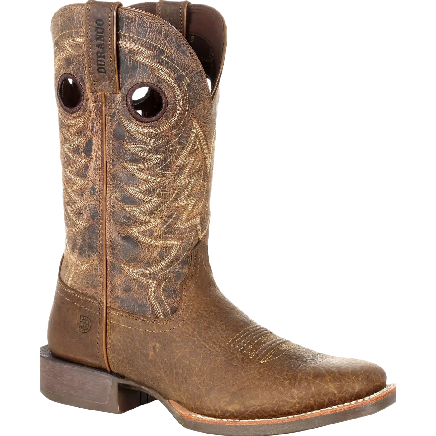 Durango Men's Rebel Pro Brown Square Toe Western Boots DDB0221