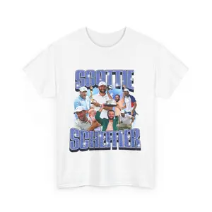Scottie Scheffler Shirt | Golf T-Shirt Men’s Soft Cotton  – Breathable, Comfortable Everyday Top
