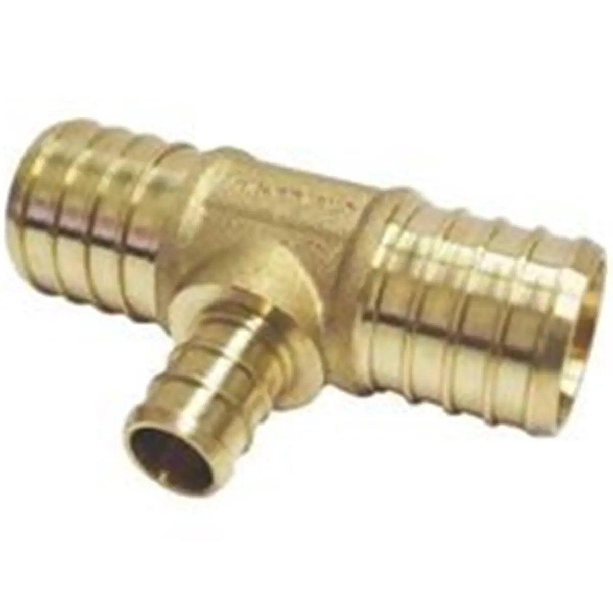 212 MAIN T-Shaped Brass Body Crimp Tee - Conbraco APXT1112 PEX Fitting, 1x1x1/2" Water Pipe Adapter for Household Appliance Plumbing Parts