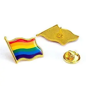 Pride Flag Enamel Pin (Supports Youth Pride, Inc)
