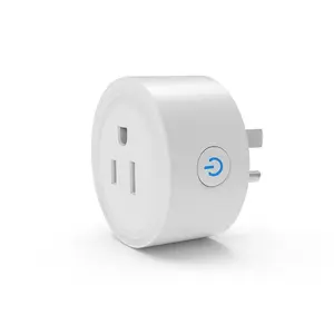 WiFi Smart Plug | Smart Outlet Compatible with Alexa & Google Home | Timer & Remote Control Smart Switch | No Hub Required 2.4GHz