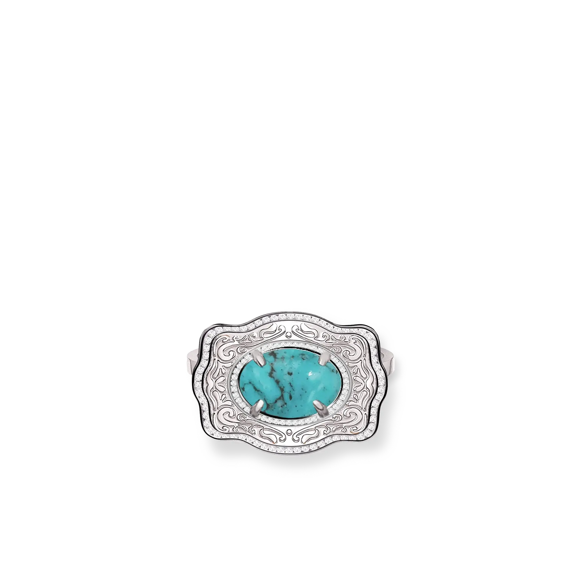 Oasis Mini Belt Buckle Ring Oasis Mini Belt Buckle Ring