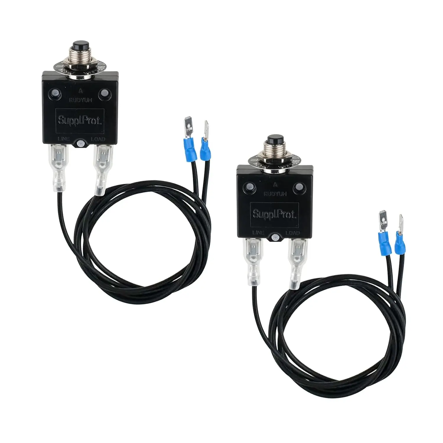 3 AMP 5 AMP Resettable Fuse HVAC Tools Circuit Tester for Circuit Breaker 32V DC & 125/250V AC