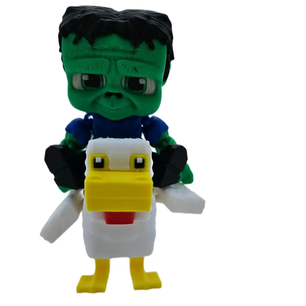 chicken jockey 3d printed fidget toy chicken jockey 3d printed fidget toy