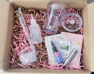 DIY Kids Size 10oz Snowglobe Tumbler Kit, Make It Yourself, Craft Kit, Snowglobe Cup, Glitter Tumbler