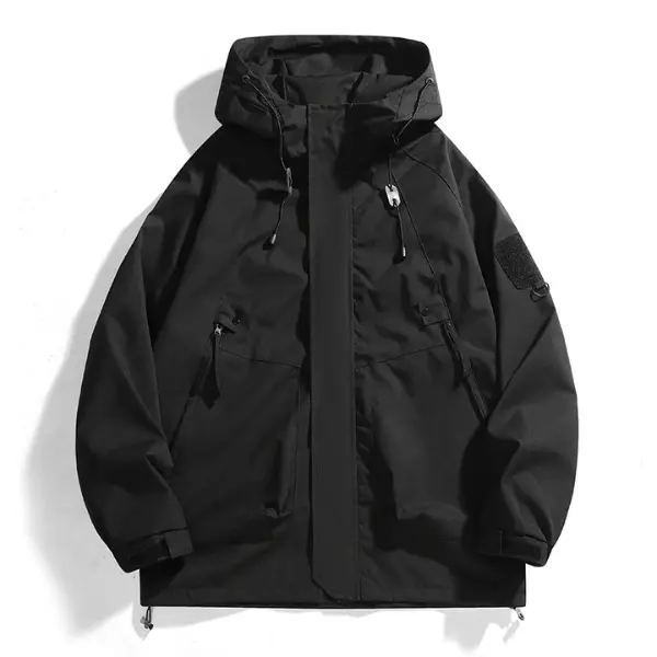 Classic design, ideal for outdoor sports, hiking, cycling and casual wear, hiking gear, functional pockets, durable zipper closure