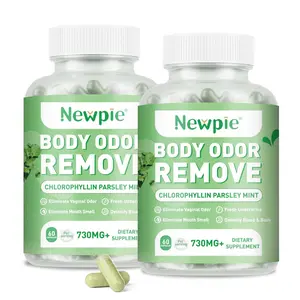 Body Magic Chlorophyll Capsules - 30 Vegan Capsules for Detox, Digestion, Gut Health, Skin Support, and Oily Skin - Natural Energy Booster