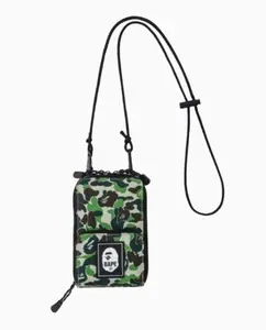 Bape Smart Phone Shoulder Bag ABC Green Camo