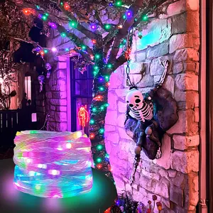 GUPUPled strip lights 32.8ft/ 50ft/ 65.6ft, Fairy Light String for Christmas, Halloween, Birthday Parties, Parties and Other Celebration Occasions, RGB Smart Light String, APP and Remote Control, Music Sync