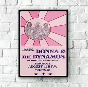 Mamma Mia Movie Vintage Poster