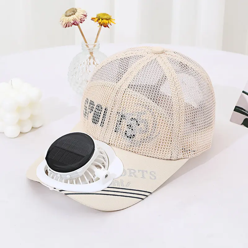 Breathable mesh cap 55 beige