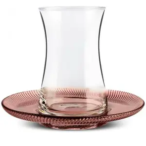 Juliet Turkish Tea Cups Set of 12 (6 Cups & 6 Saucers)