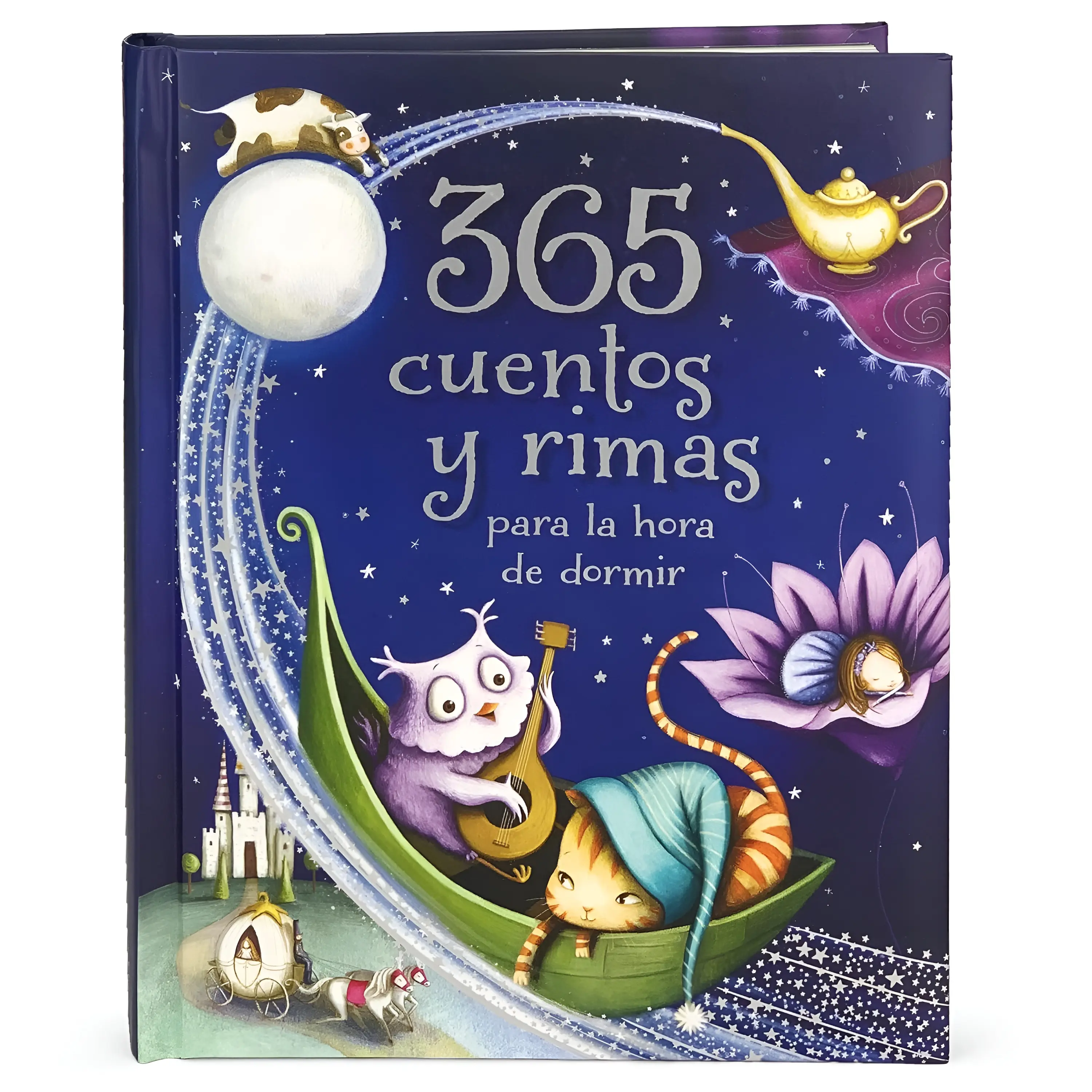 365 Tales and Rhymes for Bedtime Kids Story Book Illustrated Libro Infantil 365 Cuentos Para Dormir Con Ilustraciones Hardcover – Illustrated, February 18, 2020