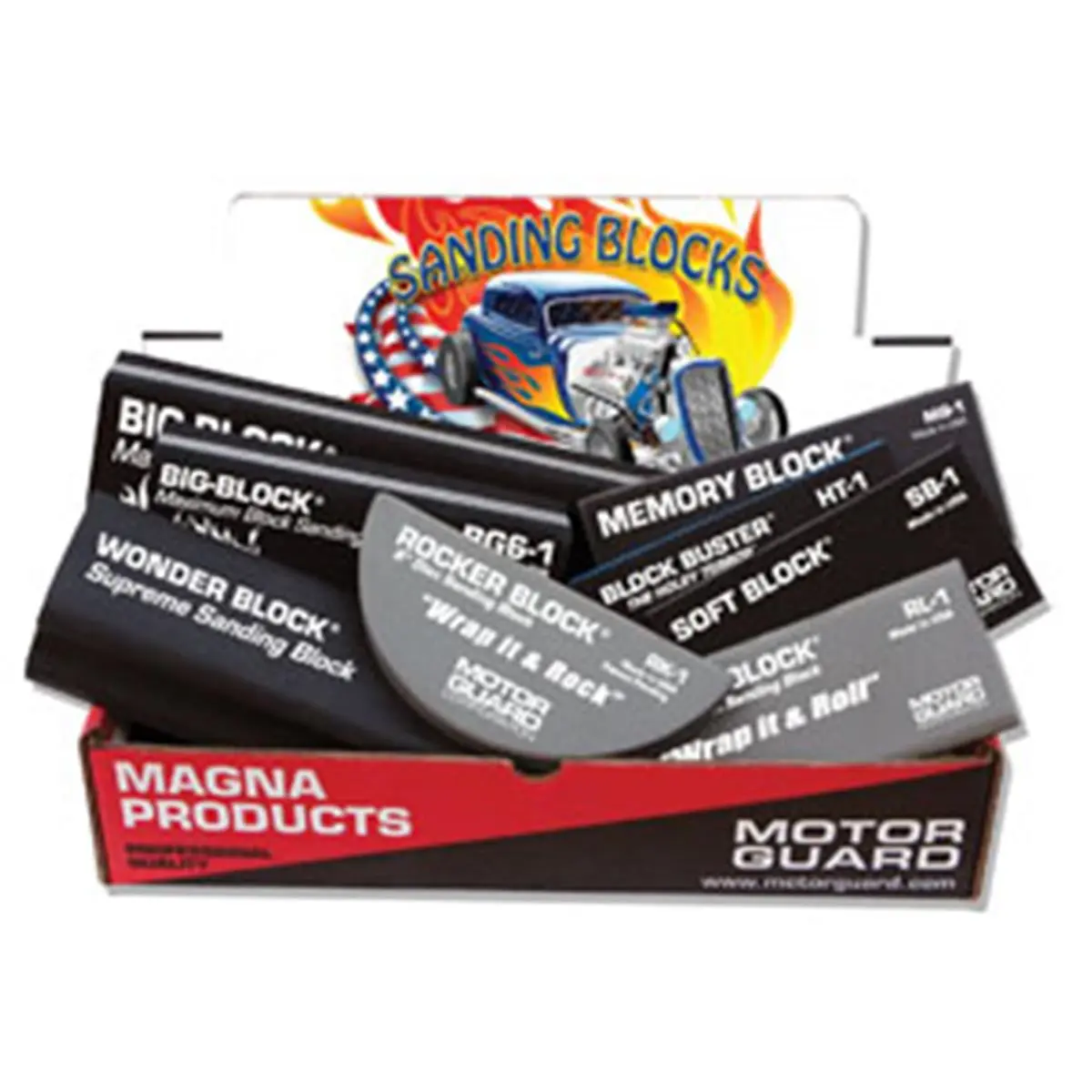 212 MAIN Motor Guard AP3 Ultimate Sanding Block Assorted Set, 1-Stop Abrasive & Finishing Hardware Tool Kit