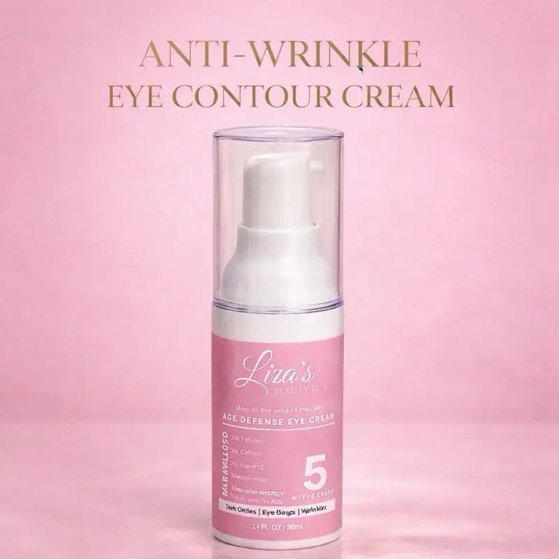 1090- Liza's Beauty Lab Eye Defense Cream 30ml - Formulated for Red Circles & Eye Bags - Targeted Eye Care Solution