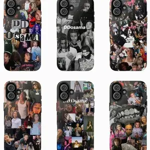 DD Osama Phone Case – Rap Collage Street Aesthetic, Underground Rapper Cover Compatible with iPhone X, 11, 12, 13, 14, 15, 16, 17 Plus Pro Promax & SS Galaxy S21-25 Series