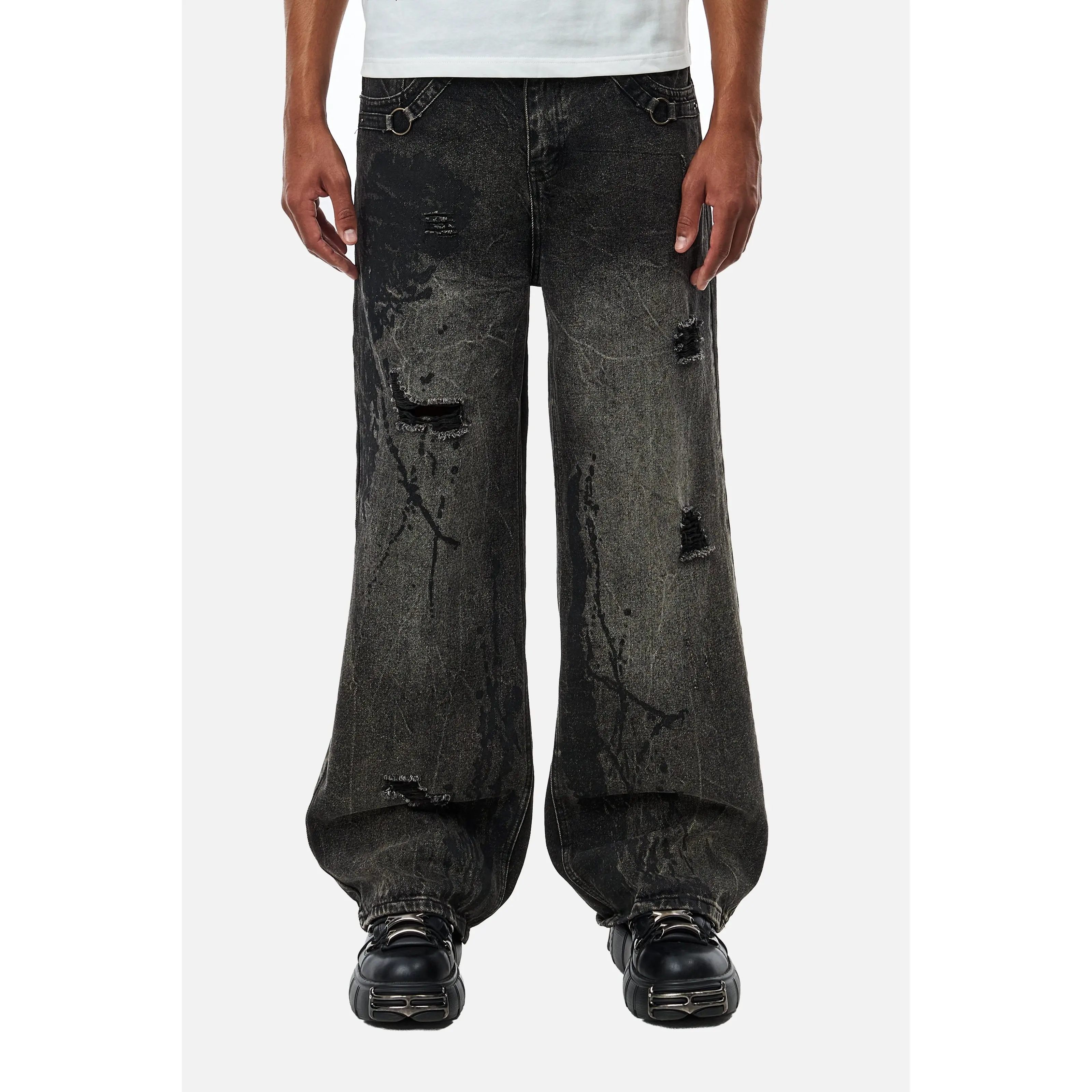 Splatter Outlaw Denim