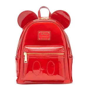 Loungefly Disney Mickey Mouse Holographic Series Mini Backpack: Ruby - 707 Street Exclusive