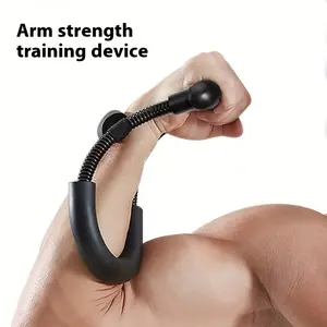 Wrist Support Hand Grip Strength Trainer Adjustable Forearm Exercise Kit Black Style Stress Ball Training Loop Fitness Recovery Equipment
