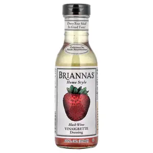 Briannas Home Style, Blush Wine Vinaigrette Dressing, 12 fl oz (355 ml)